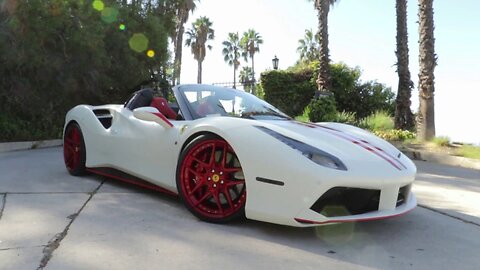 Brand new Novitec wheels on my Ferrari 488 spider!