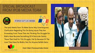 Emergency Special Broadcast From Ipob Media Team Via RBL | Host: Mazi Alozie | Nov 29, 2022