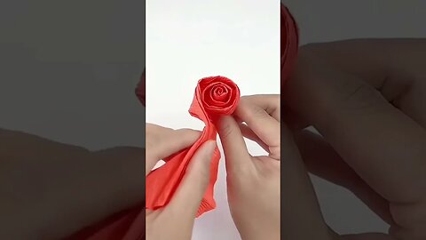 Handmade diy paper craft rose home decoration #handmade #DIY #foryou #flowers #rose #gift