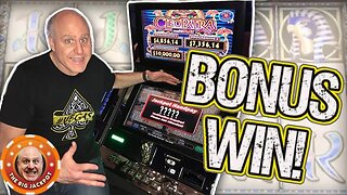 ✦ 21 FREE GAMES ✦ High Limit Cleopatra Bonus Jackpot! 🎰 | Raja Slots