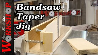 Make a Simple Taper Jig for the Bandsaw