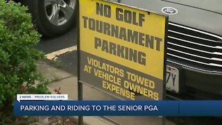 Limited parking options for Senior PGA