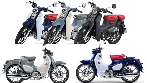 HONDA Super Cub C125 |2024| New Elegant Colors & Classic Style Fused with Contemporary Functionality