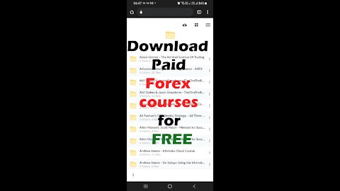 Learn to download Paid Forex courses for free