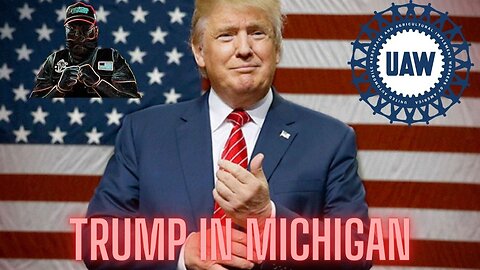 President Trump visits UAW Strike in Michigan - LIVE - Followed by the 2nd GOP Debate
