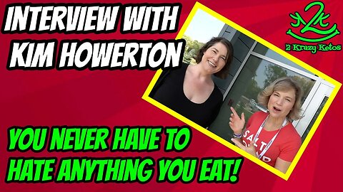 We shouldn't live on a diet! | Eat fun foods | Interview with Kim Howerton | Keto Summit Omaha 2021