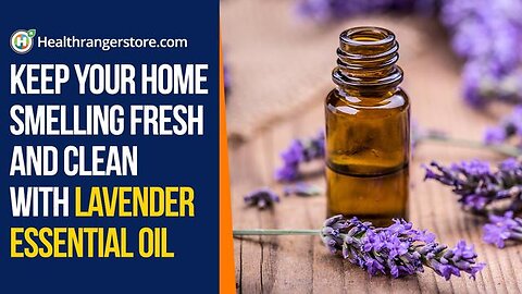 Keep your home smelling fresh and clean with Lavender Essential Oil