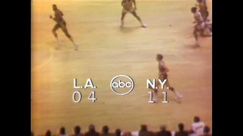 NBA Finals 1970 - New York Knicks vs LA Lakers [Game 7] May 8th