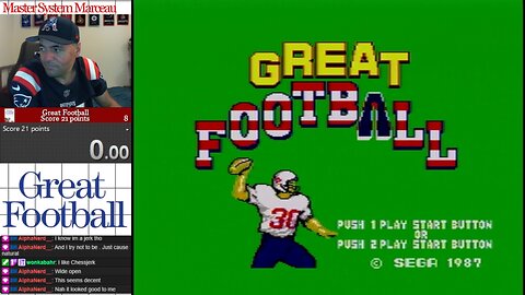 Great Football [SMS] Score 21 points [6'34"] WR | SEGA Master System Marceau