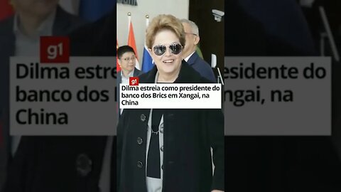 Dilma no trabalho novo, plena, desfilando elegância! É como se diz, dias de luta,#shorts #lula