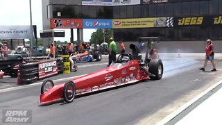 Comp Eliminator Dragster Greg Kamplain | JEGS SPEEDWeek | National Trail Raceway