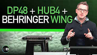 Using the Midas HUB4 + Midas DP48 + Behringer Wing