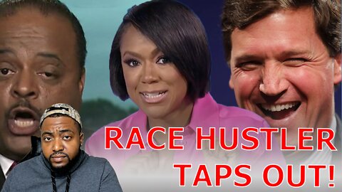Tiffany Cross Waves The White Flag After Getting Destroyed By Tucker Carlson For Being A Racist