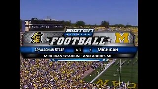 2007-09-01 Appalachian State Mountaineers vs Michigan Wolverines