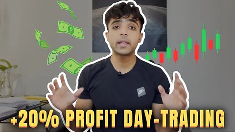 I Made 20% Profit Day Trading in JUST A COUPLE MINUTES | Beginner's Guide