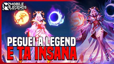 PEGUEI A LEGEND DA LUNOX E ELA É SIMPLESMENTE INSANA!! A MELHOR LEGEND | MLBB