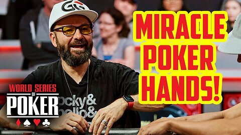 World Series of Poker 2024 Miracle Poker Hands ft Daniel Negreanu| VYPER ✅