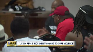 'Live in Peace' movement working to curb violence