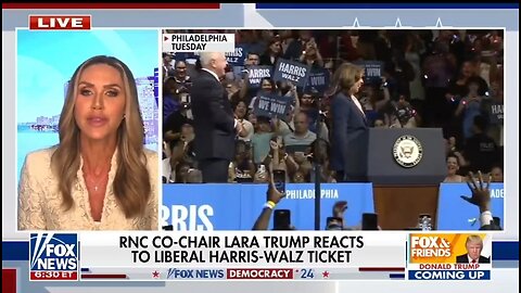 Lara Trump: Harris, Walz Is The Most Radical Ticket Ever