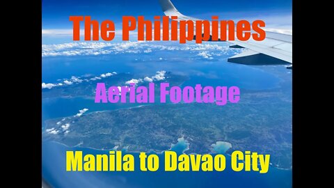 The Philippines From Above. Aerial Footage. Manila to Davao City