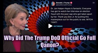 Why Did The Trump DoD Official Go Full Qanon