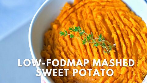 Low-FODMAP Mashed Sweet Potatoes