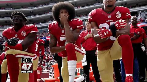 NFL owners approve policy for players kneeling during national anthem