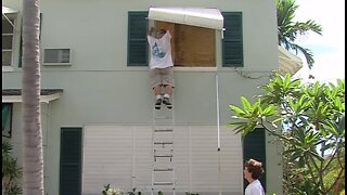 South Florida residents board up their homes ahead of Hurricane Dorian