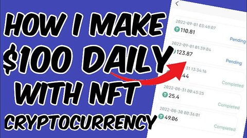 How I make $100 daily with one NFT cryptocurrency site ( Earn $100 with NFT )