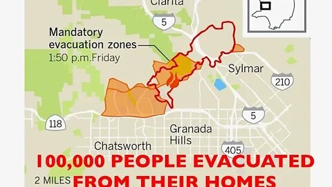 LA Fires, 100,000 Affected, Evacuations, Latest Maps & Information, California 10.11.19