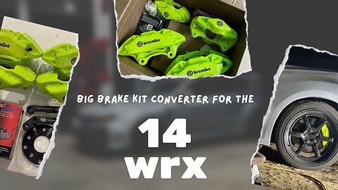 BBK upgrade for the 2014 WRX