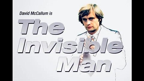 THE INVISIBLE MAN 1975 Universal Revives the Classic as a TV Movie with David McCallum FULL MOVIE in HD