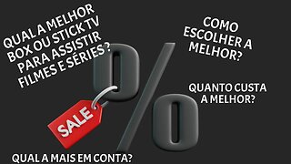 MELHORES BOX E STICK TV DO MERCADO