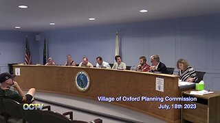 Village of Oxford Planning Commission: July, 18th 2023