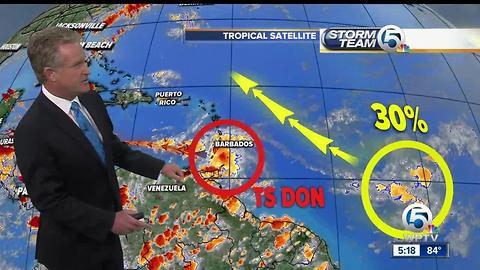 Tropical Storm Don update