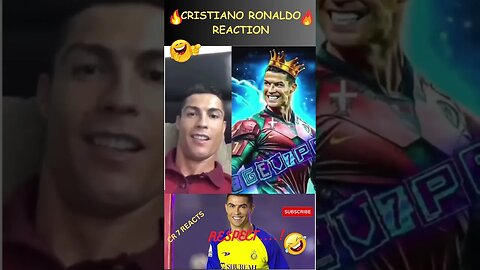 RONALDO REACTION VIDEO 😂😂😂 #shorts #ronaldo #football #messi #nymar #new #soccer