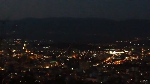 Night Panorama Vodno Skopje Macedonia 2022