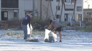 Fort Myers Beach clean up