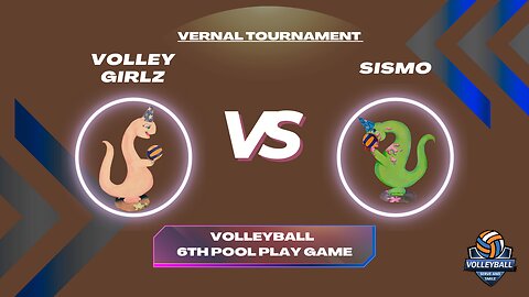 Volleyball 6th Pool Play Game Volley Girlz Vs Sismo