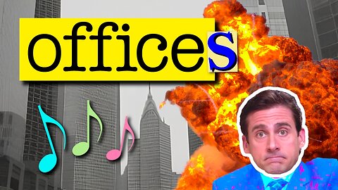 OFFICES (Indie Pop Song w/ AI-Generated Images) by DANNY SULLIVAN MUSIC