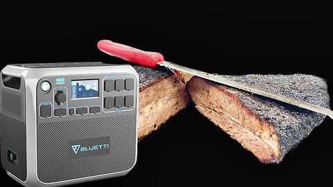 I Cooked A Brisket For 19 Hours Using A Battery | Bluetti Review