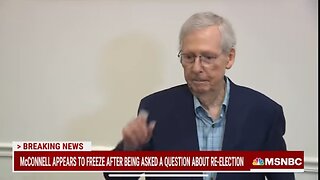 Mitch McConnell freezes for the second time #UCNYNEWS￼