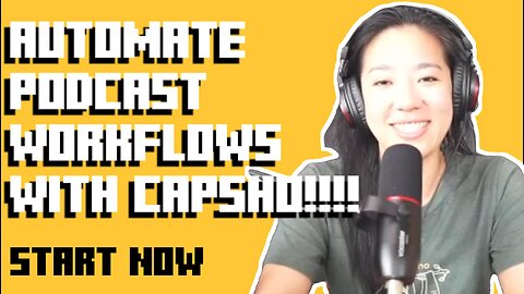196- Automate Postings, Promotions and Copywriting for Podcasts by Capsho with Deirdre Tshien