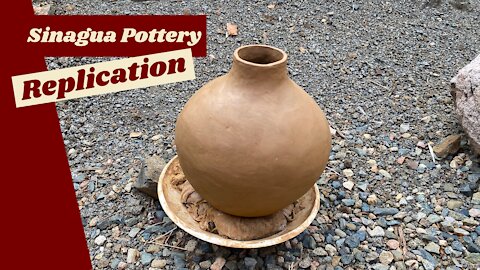 Making Sinagua/Anasazi Primitive Pottery With Native Clay
