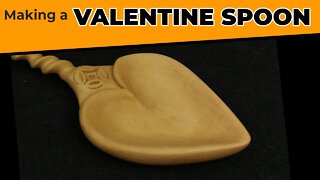 Making a Valentine Spoon for Valentine's Day