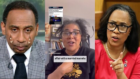 Stephen A PANICS after Black Woman DESTROYS Fani Willis!