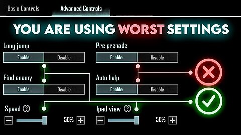 BGMI All New Basic & Advance Controls Settings | Perfect BGMI Settings Guide | BGMI/Pubg Mobile