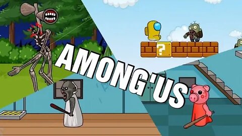 COMPILAÇÃO DE AVENTURAS DO AMONG'US