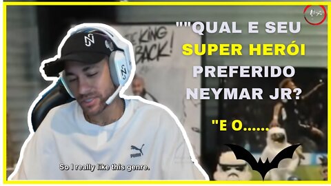 "QUAL E SEU SUPER HERÓI PREFERIDO NEYMAR JR?" Fenômenos Podcast Neymar JR