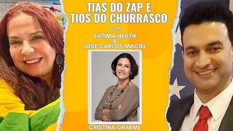 Tias do zap e tios do churrasco (26/07/2023): participação de Fátima Heath e José Carlos Maciel